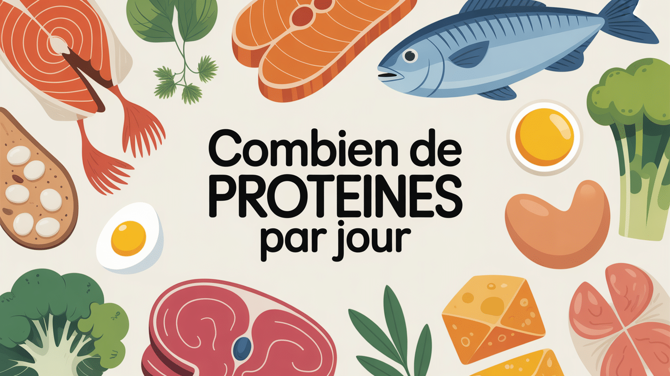 Balance nutritionnelle avec aliments riches en proteine
