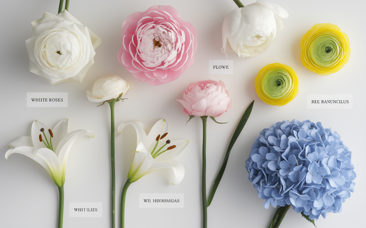 Fleurs idéales pour bouquet mariée