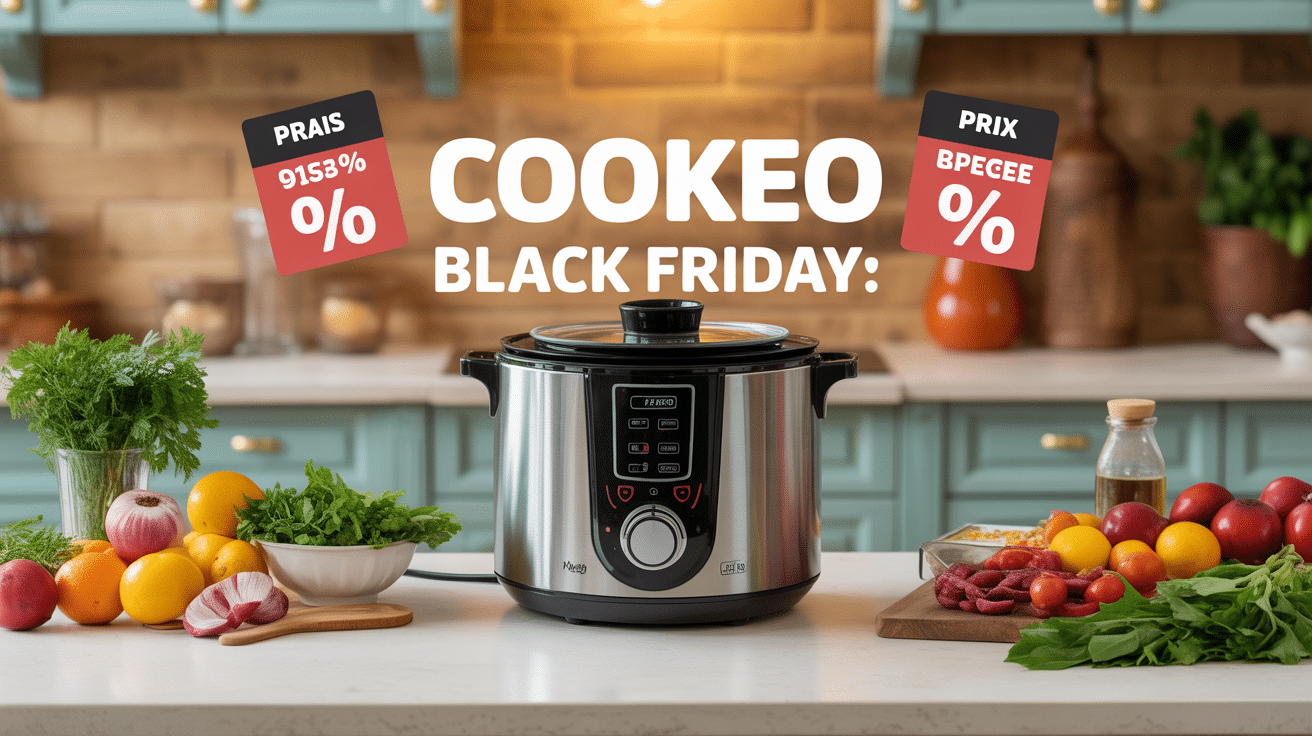 Multicuiseur en promo Cookeo Black Friday