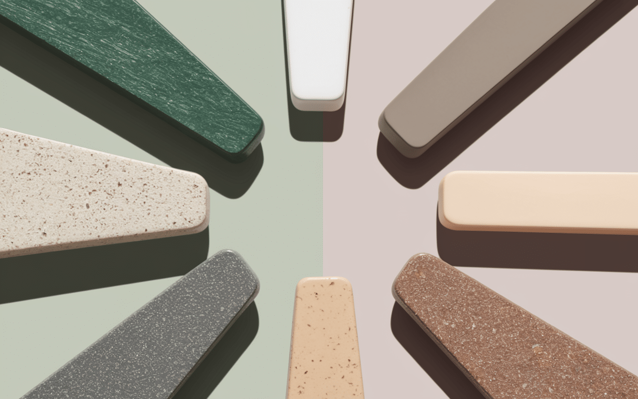 palette vert d'eau neutres