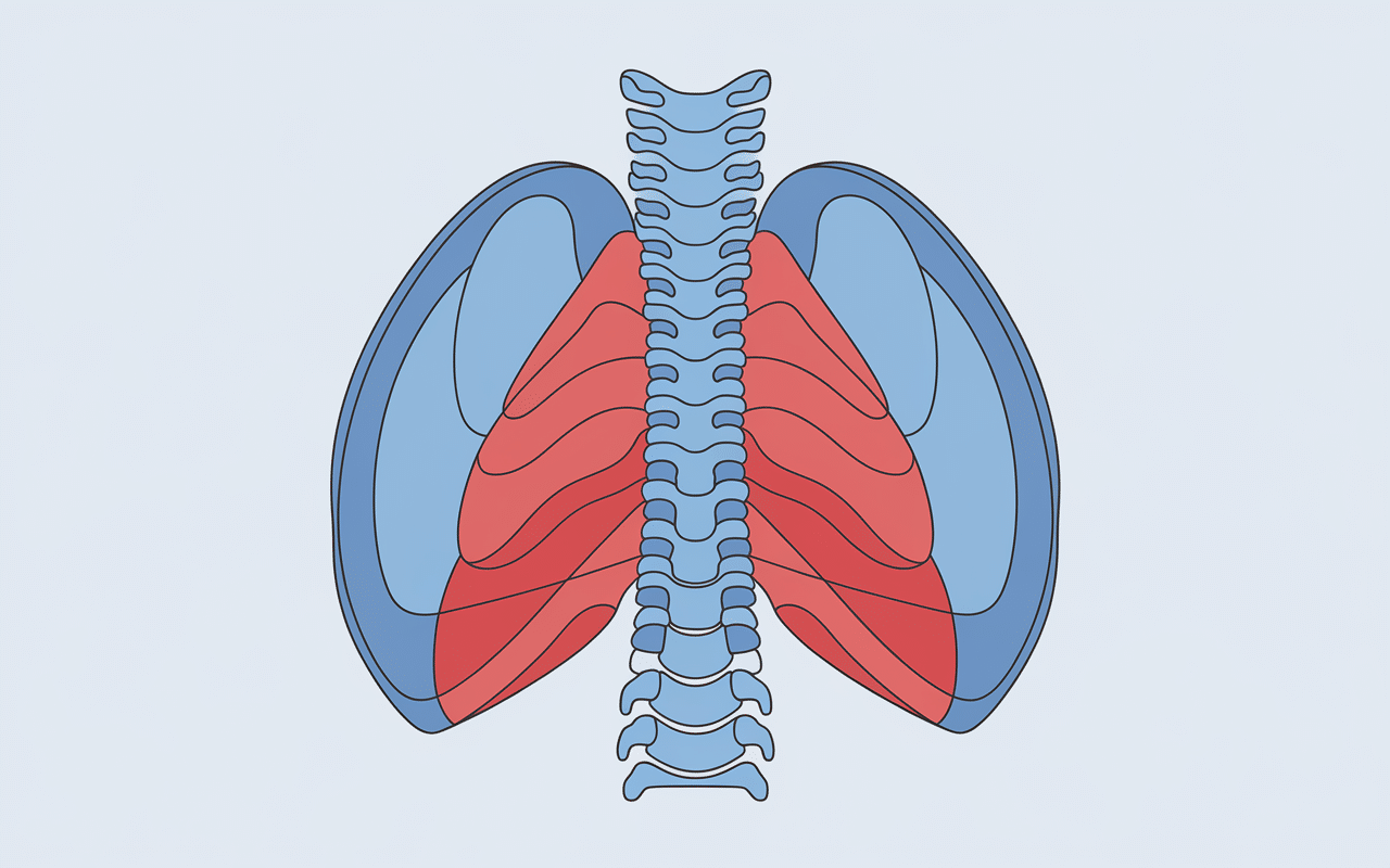 Diagramme anatomique douleur omoplates