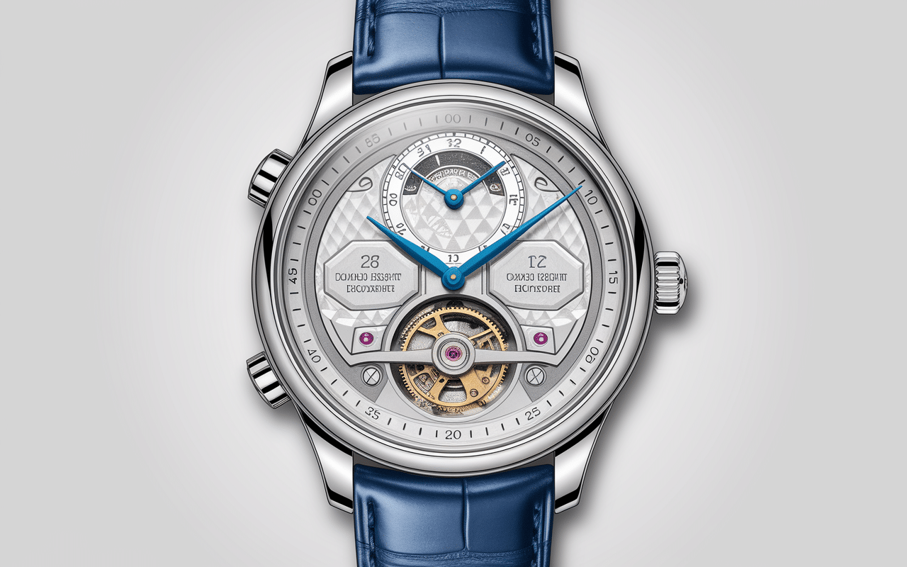 Schéma technique montre automatique