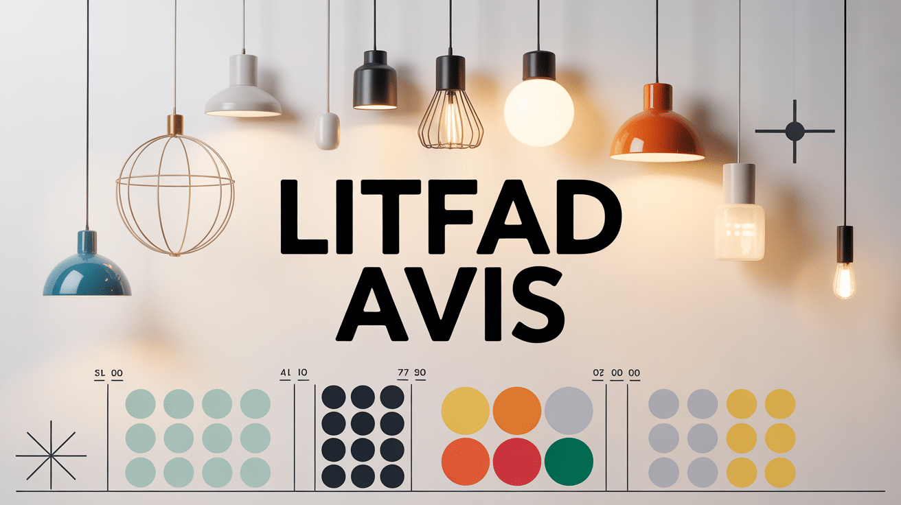 Composition moderne de luminaires