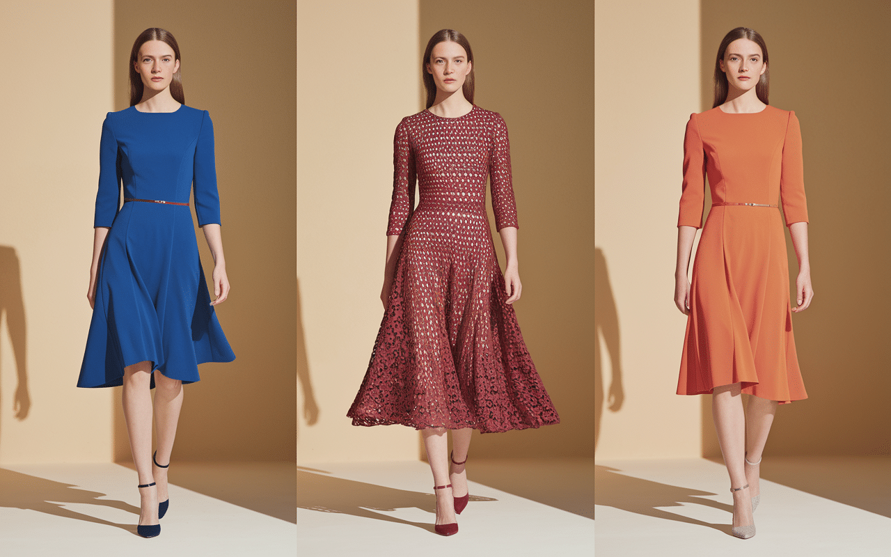 Robes élégantes femmes 50 ans mariage