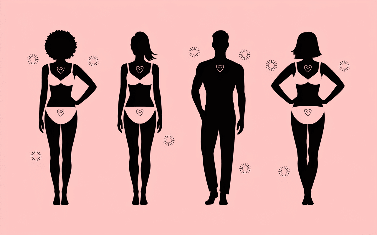 Emplacements tatouages en commun couple discrets