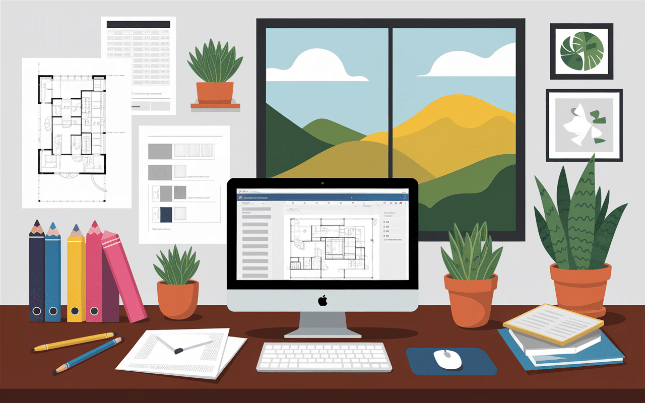 bureau architecte moderne