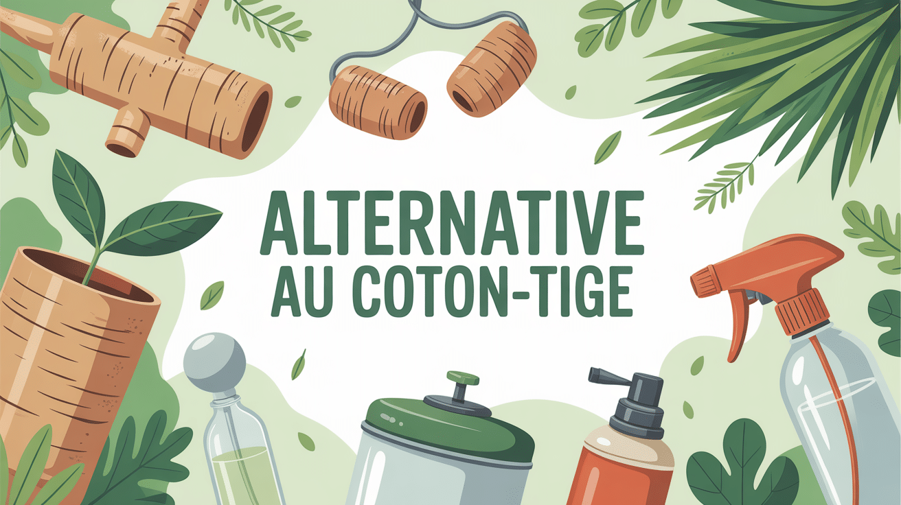 illustration alternatives écologiques alternative coton tige