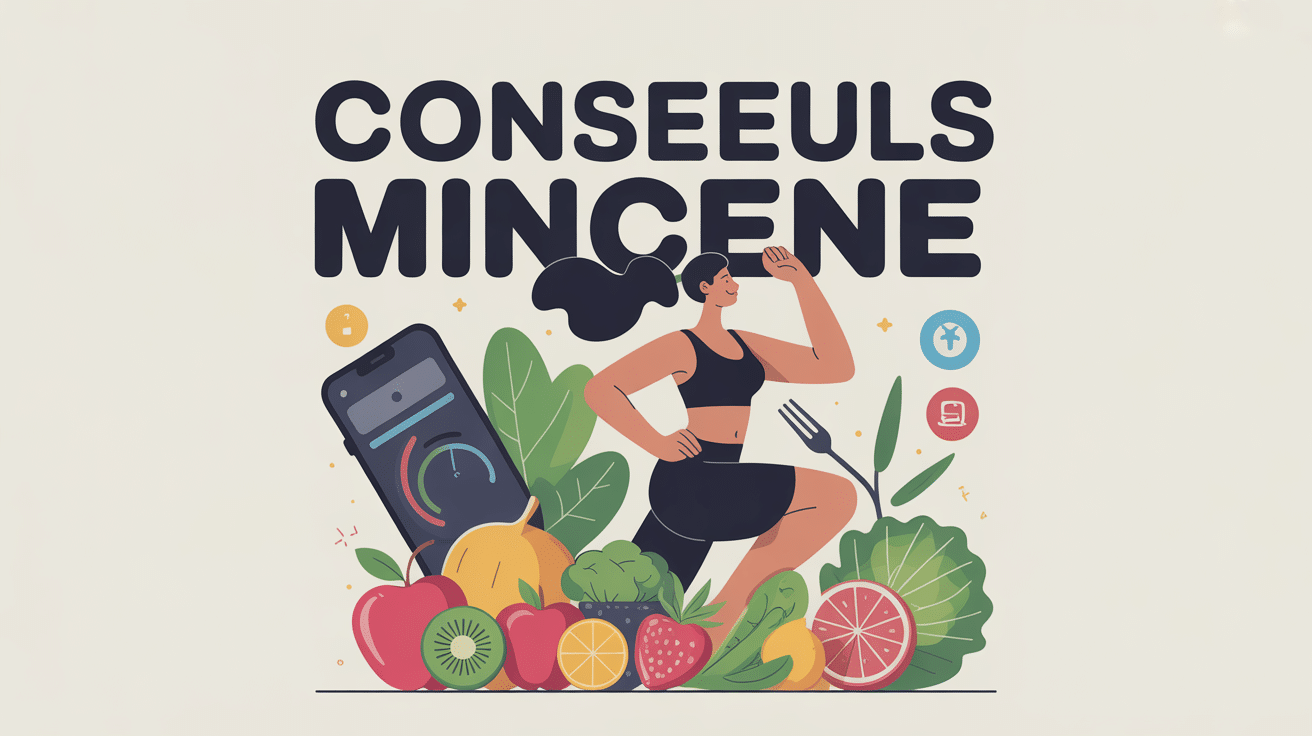 illustration blune conseils minceur approche bienveillante