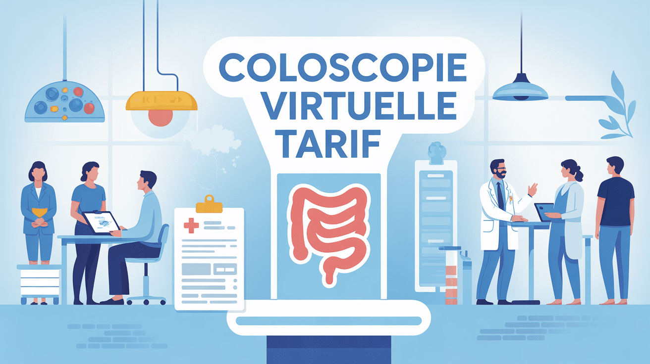 illustration coloscopie virtuelle tarif en France