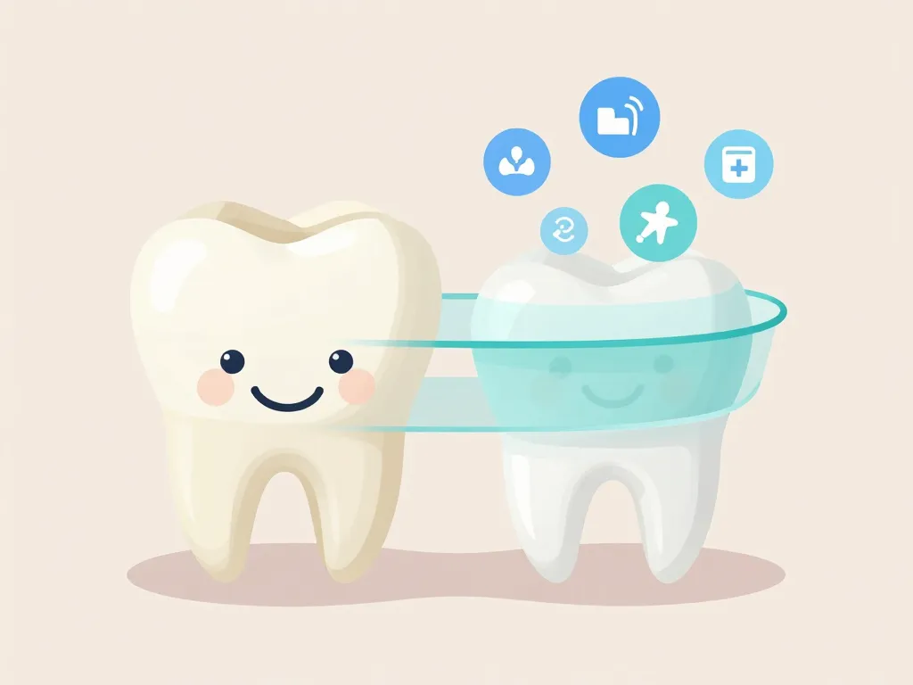 comparatif fausse dent en pharmacie et vraie dent