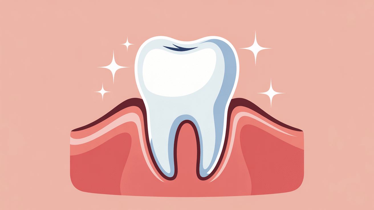 Dent qui se casse carence, dent fissurée sur fond santé