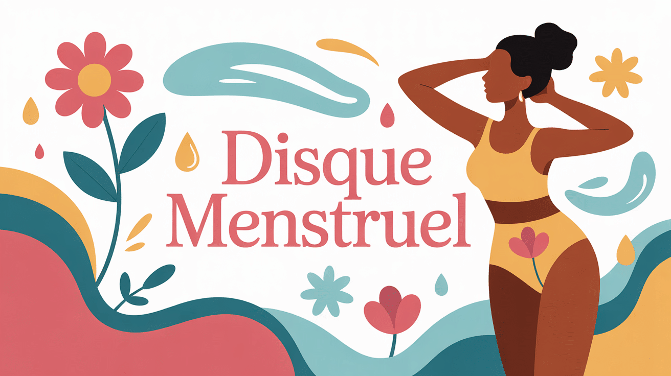 disque menstruel avis illustration femme et bien-être
