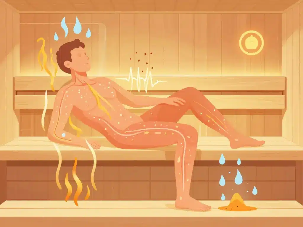 diagramme corps sauna est ce que le sauna fait maigrir chaleur eau