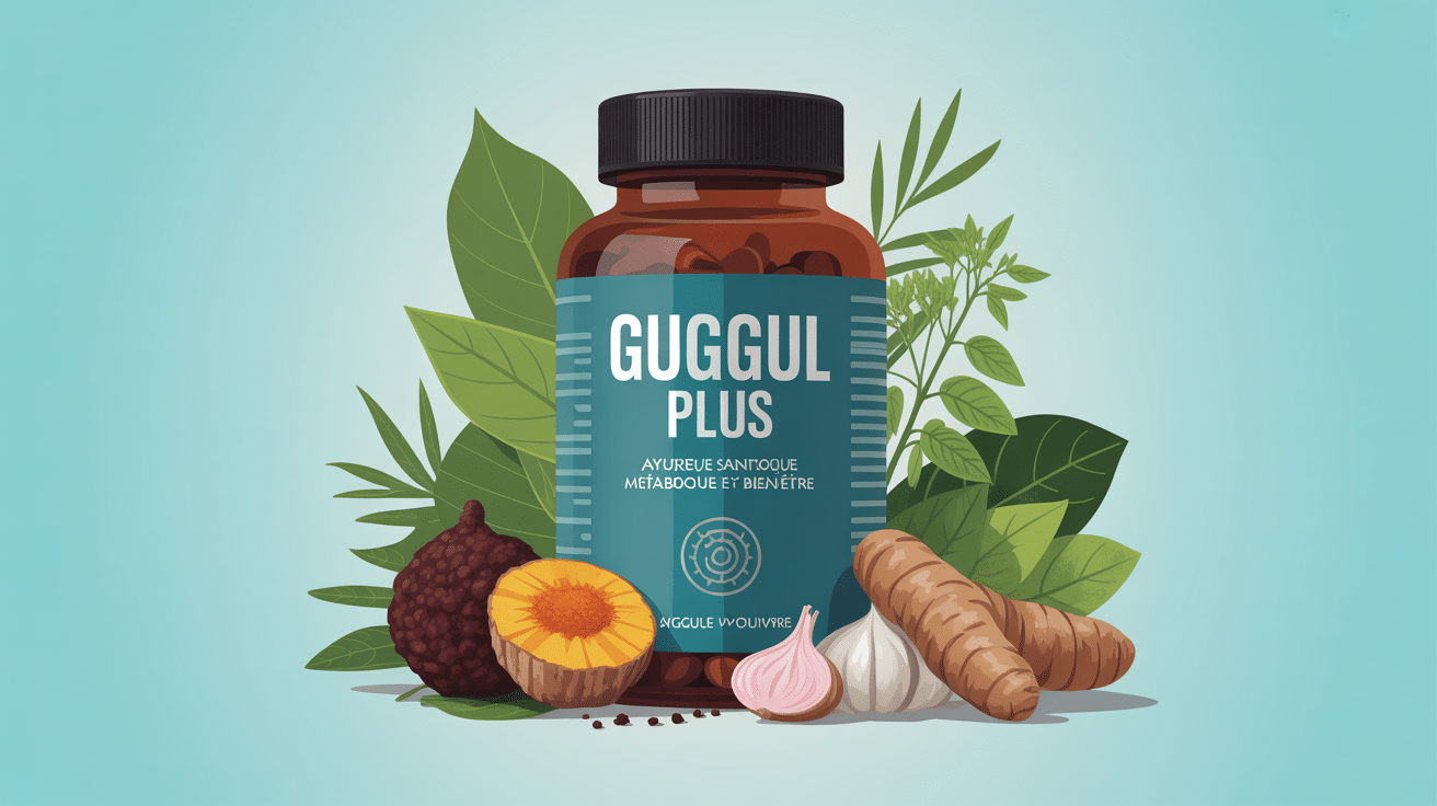 illustration centrale guggul plus ayurvédique