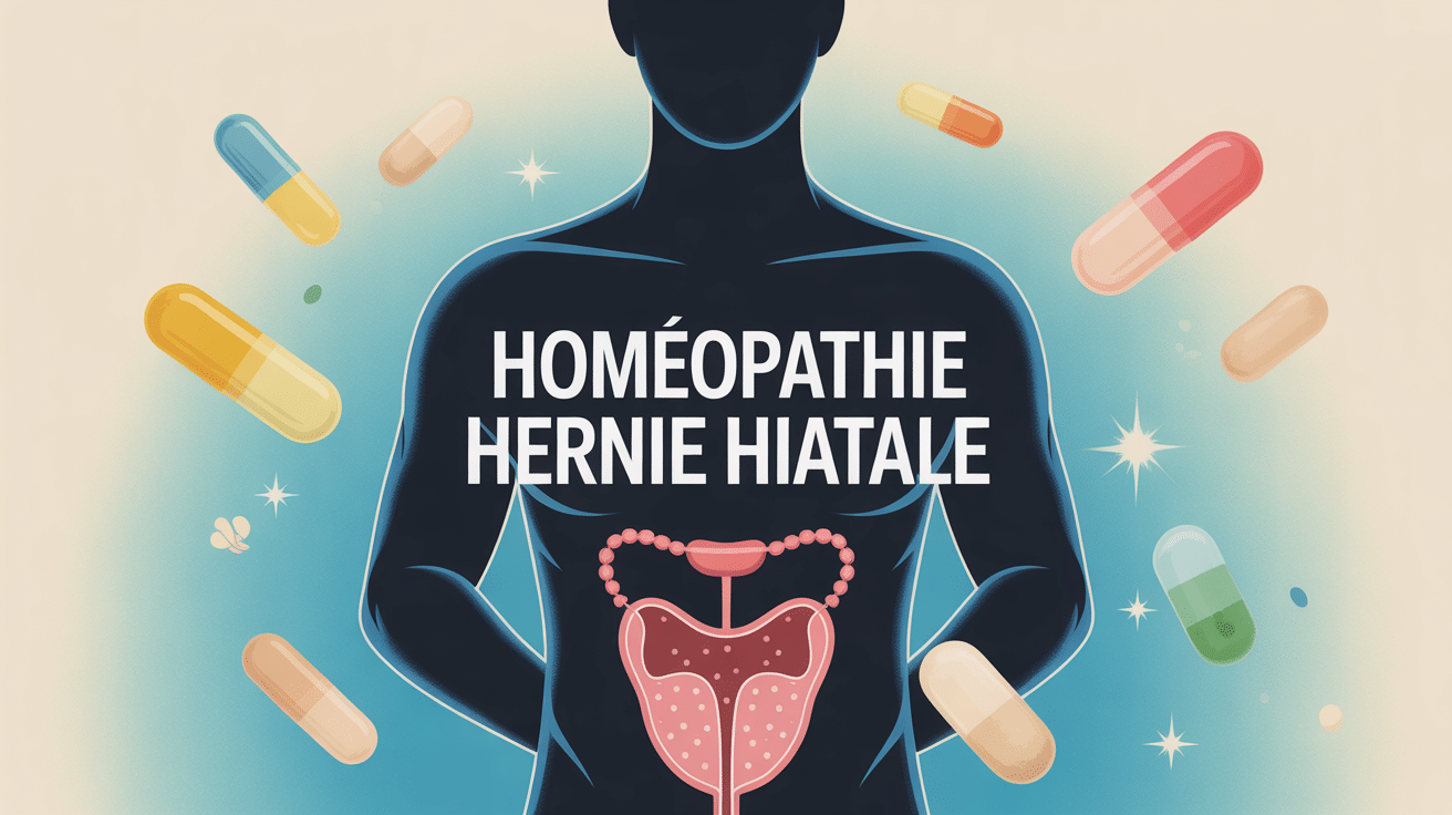 illustration gestion globale homéopathie et hernie hiatale