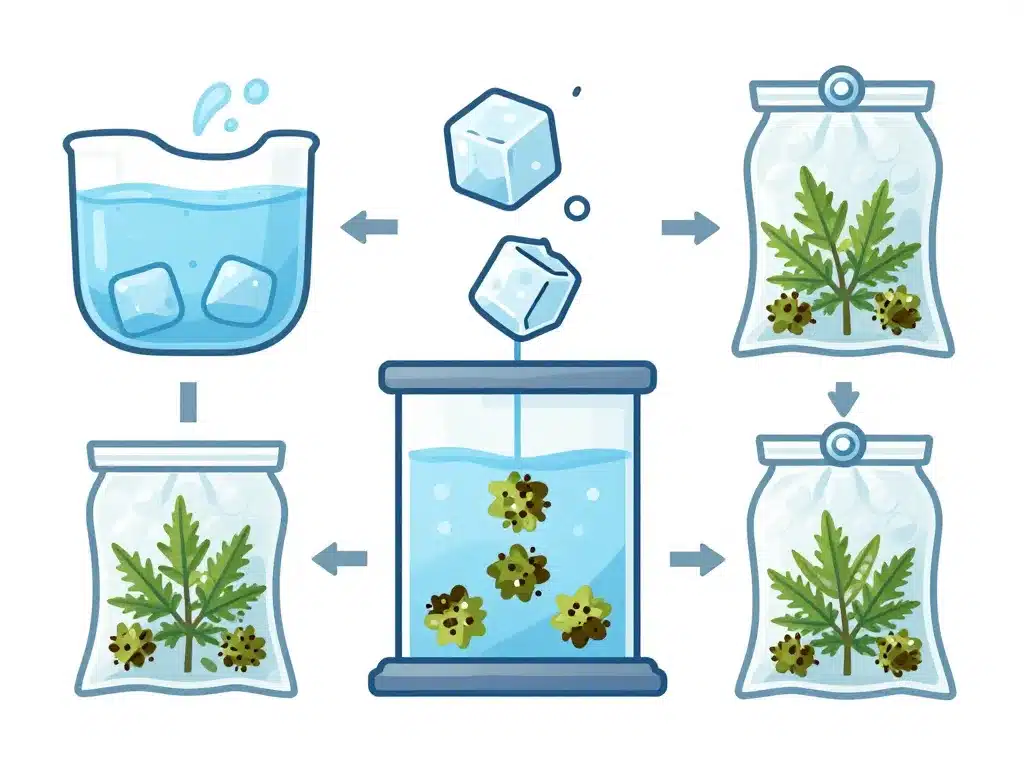 diagramme process ice o lator extraction