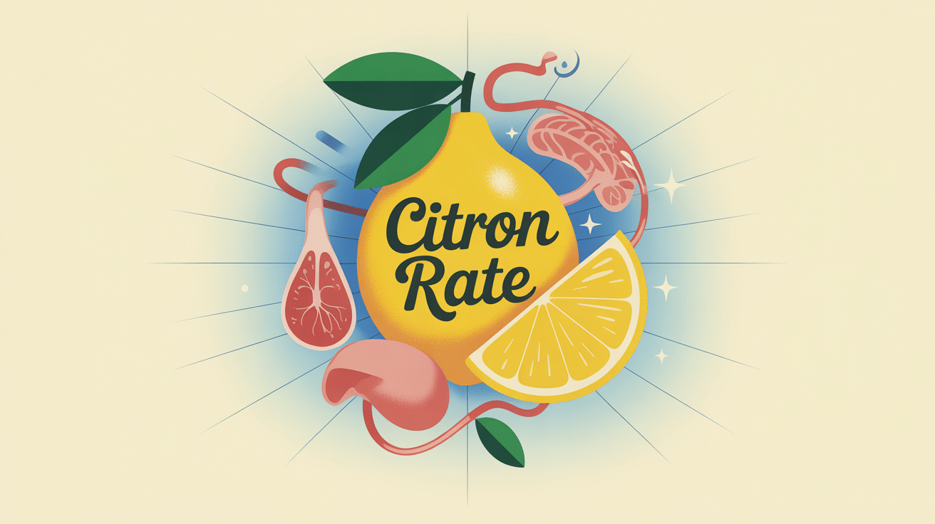 Le citron et la rate, organes internes, ambiance énergisante