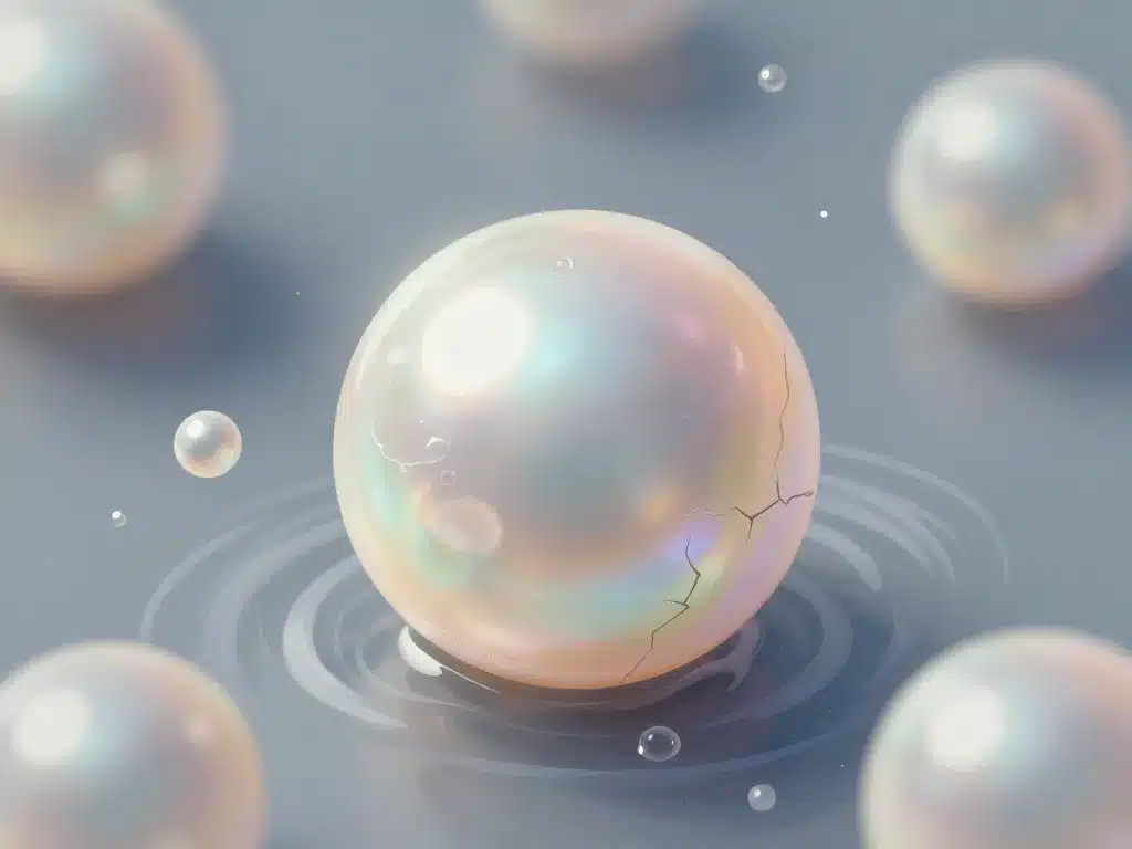 peut on se laver avec des perles de culture illustration risques