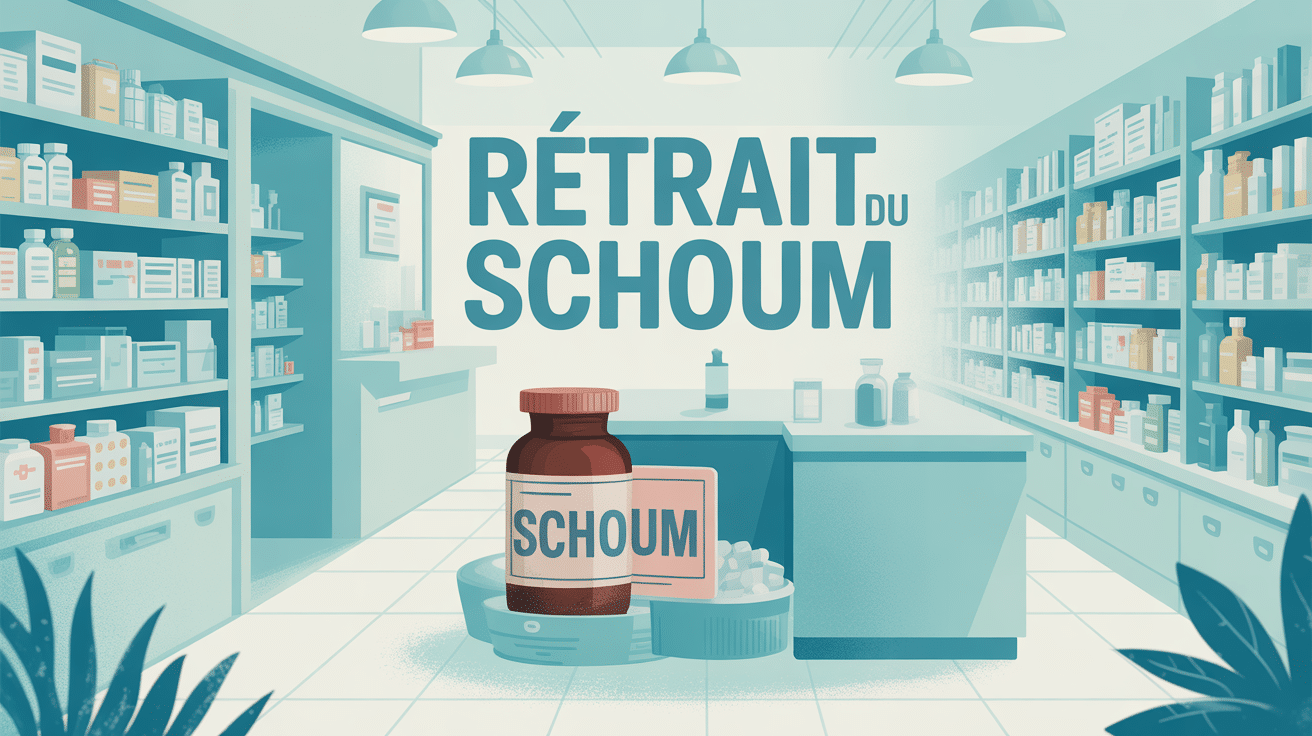 schoum retiré du marché pourquoi pharmacie vide