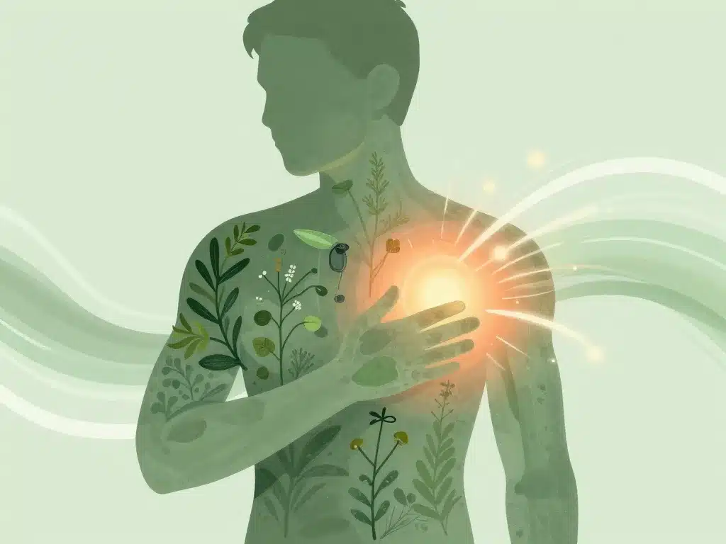 application argile verte et huile essentielle de gaulthérie sur douleur articulaire