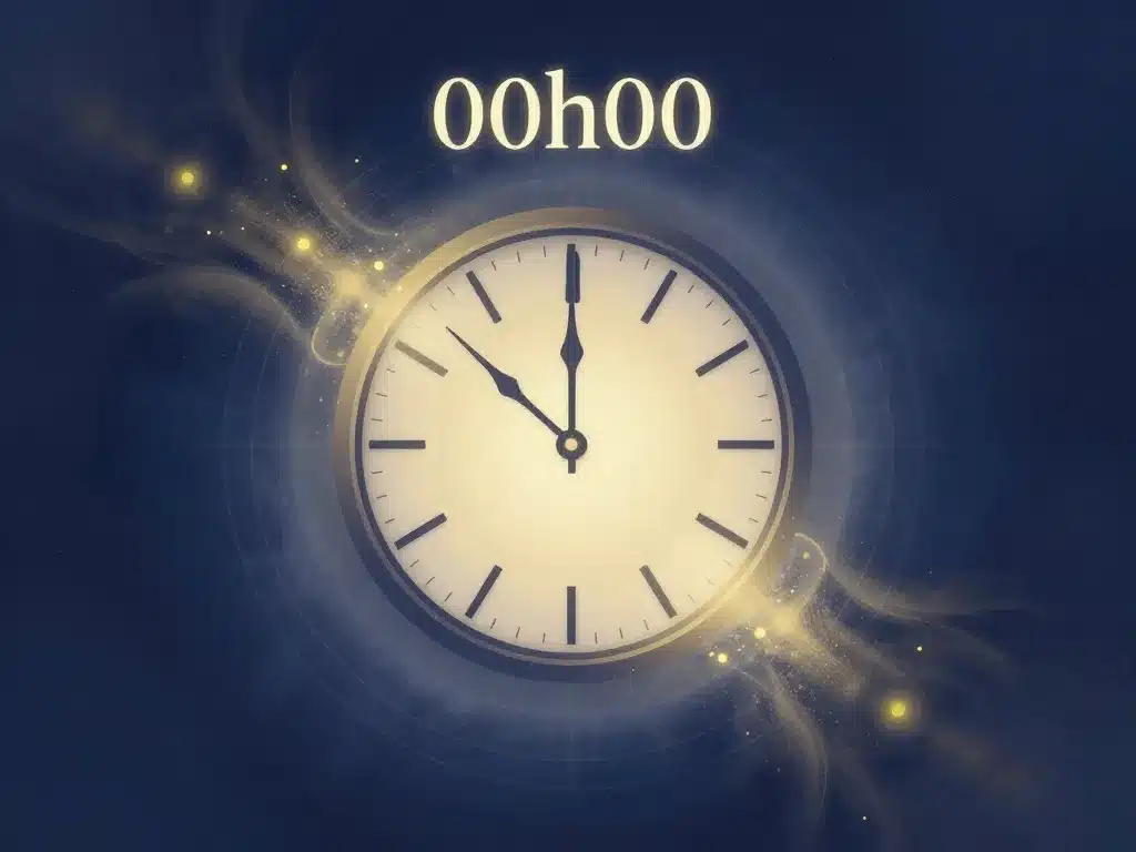 00h00 signification spiritualité reset minuit