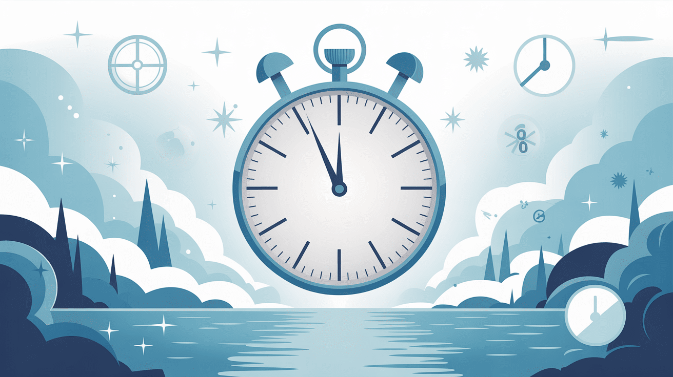 10h01 signification visuel montre stylisée et symboles