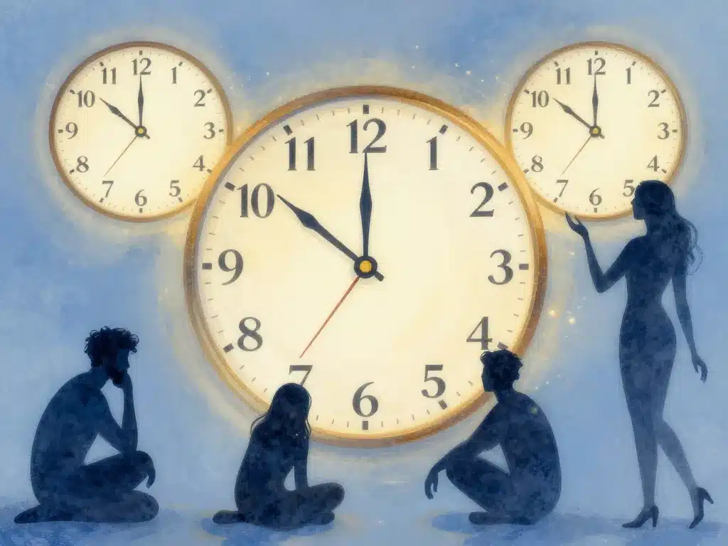 19h19 signification illustration transformation personnelle horloge miroir