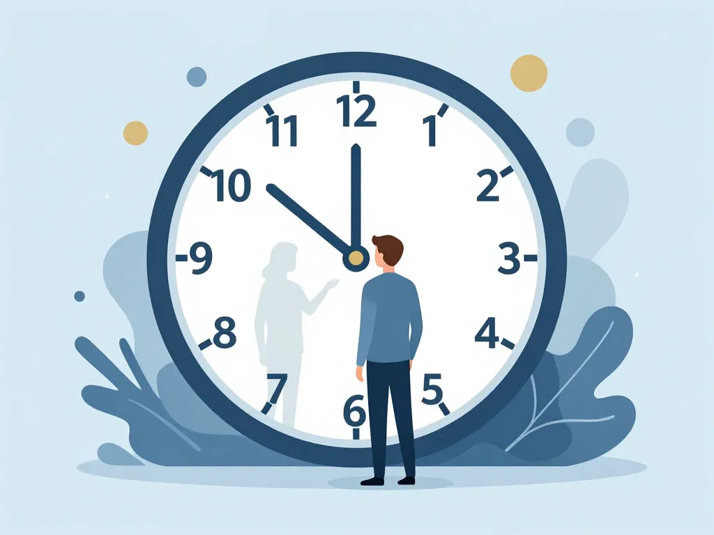 Image heure miroir 20h02 signification réflexion et questionnement