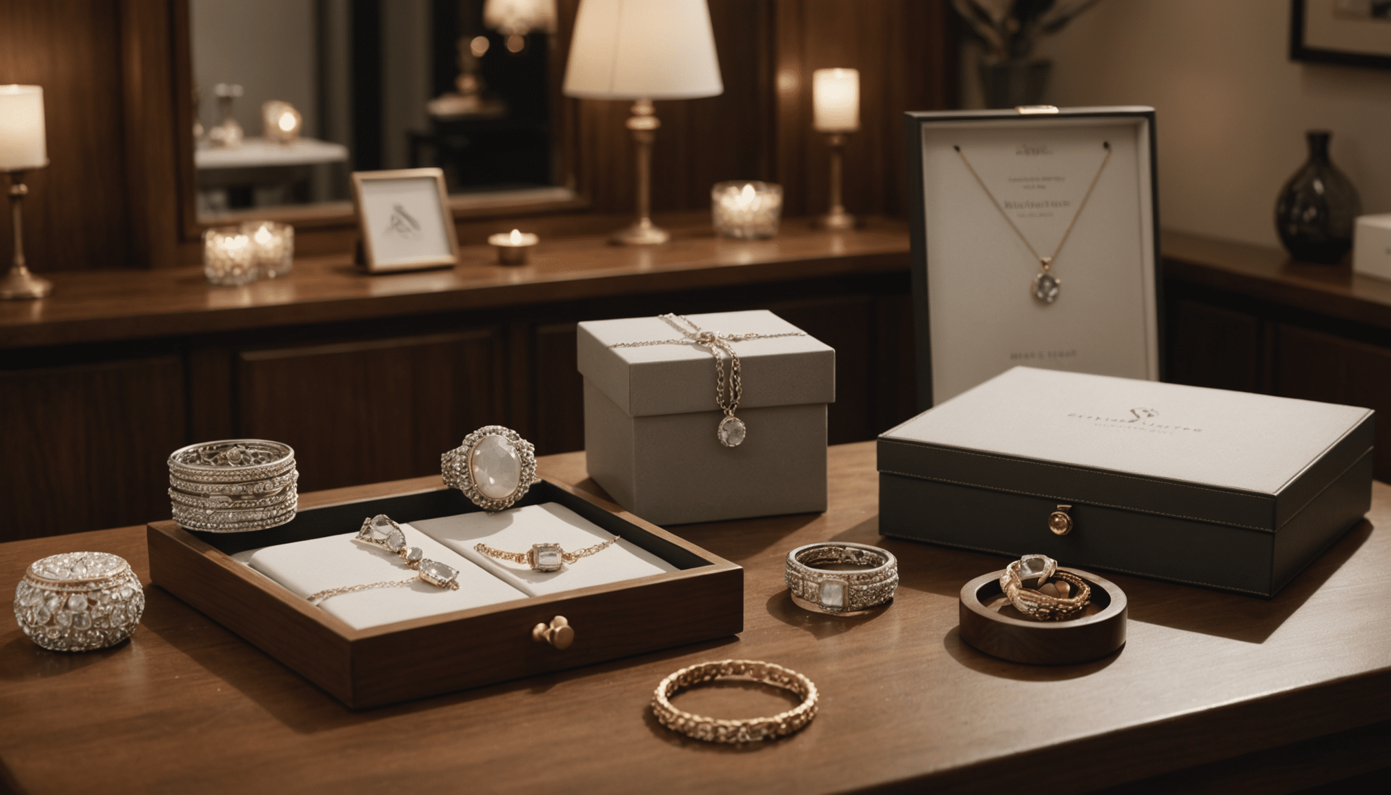 Illustration : les coffrets cadeaux comprenant un bijou, un livret — boutique sérieuse bijoux lithothérapie