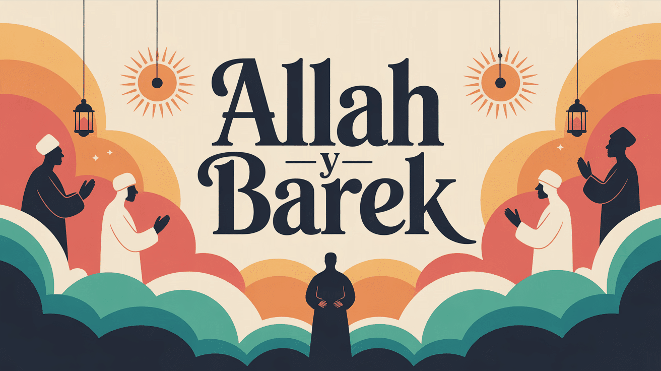illustration allah y barek sens et usage culturel