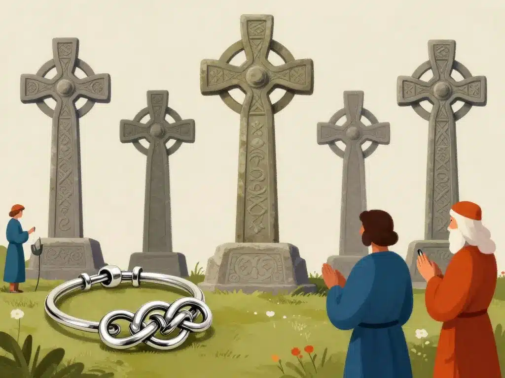 croix celtique art traditionnel bijoux modernes