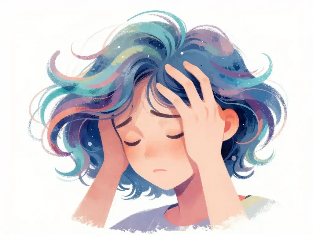 cuir chevelu qui gratte signification spirituelle émotions et anxiété