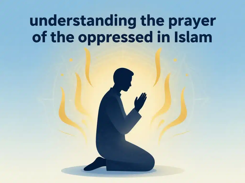 illustration symbolic doua de l'opprimé silhouette supplication