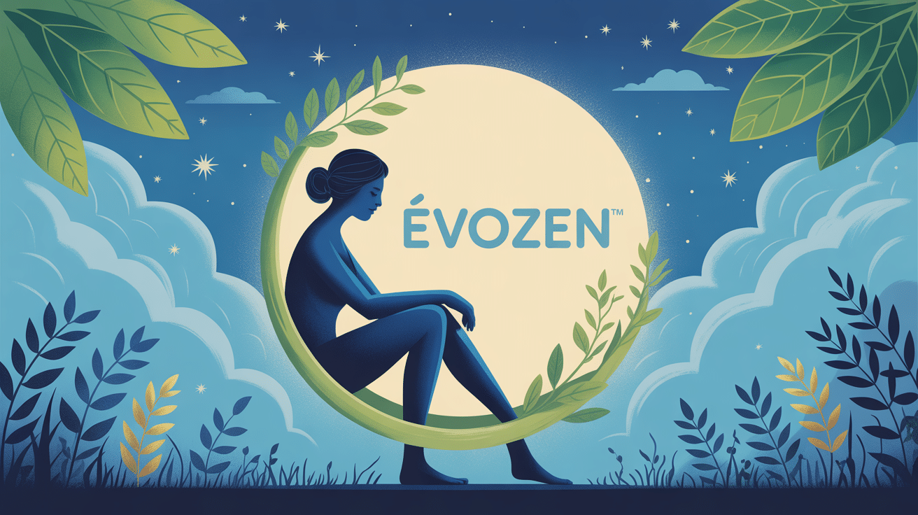 illustration evozen stress sommeil bien-être