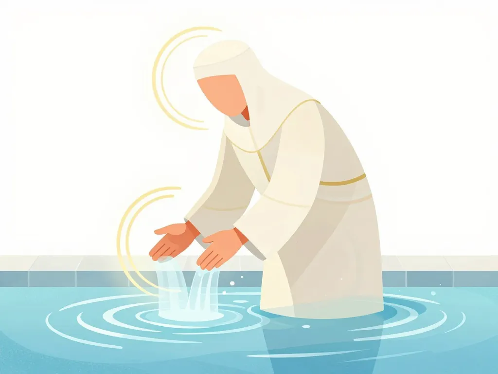 editorial illustration grande ablution étapes obligatoires islam