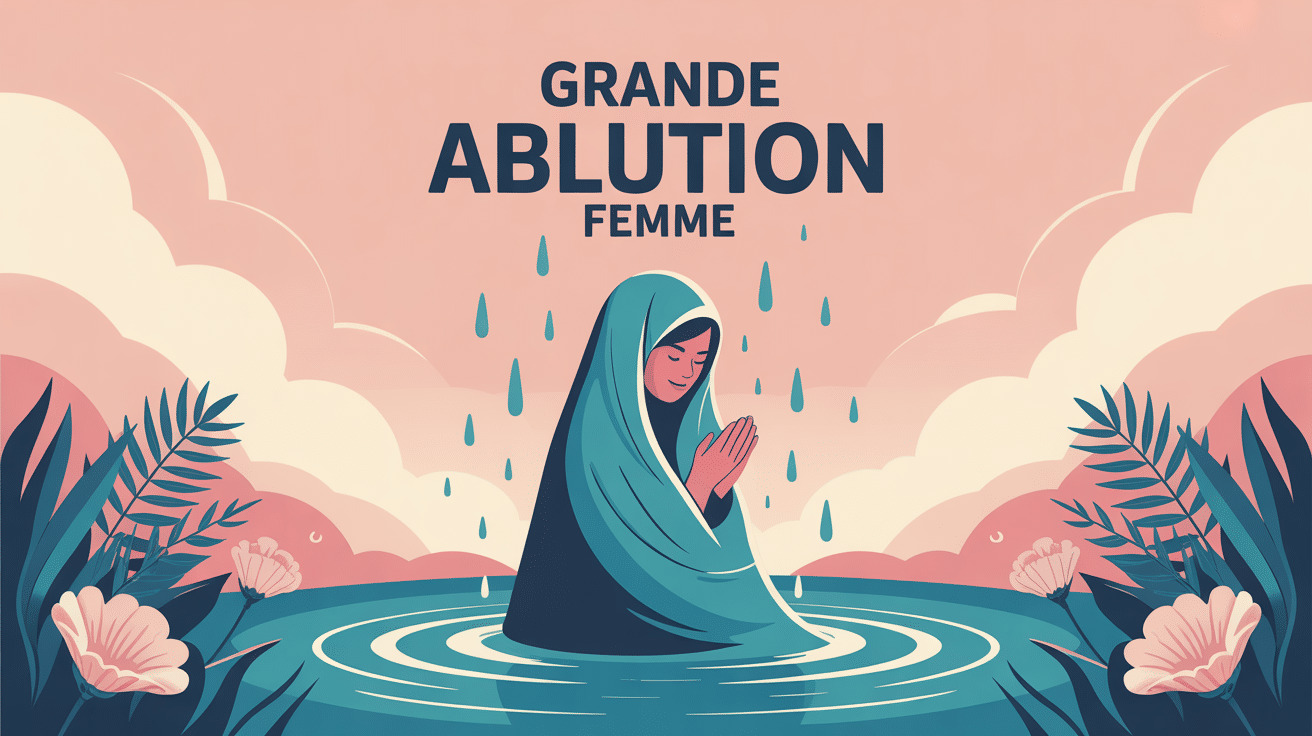 grande ablution femme purification rituelle sérénité
