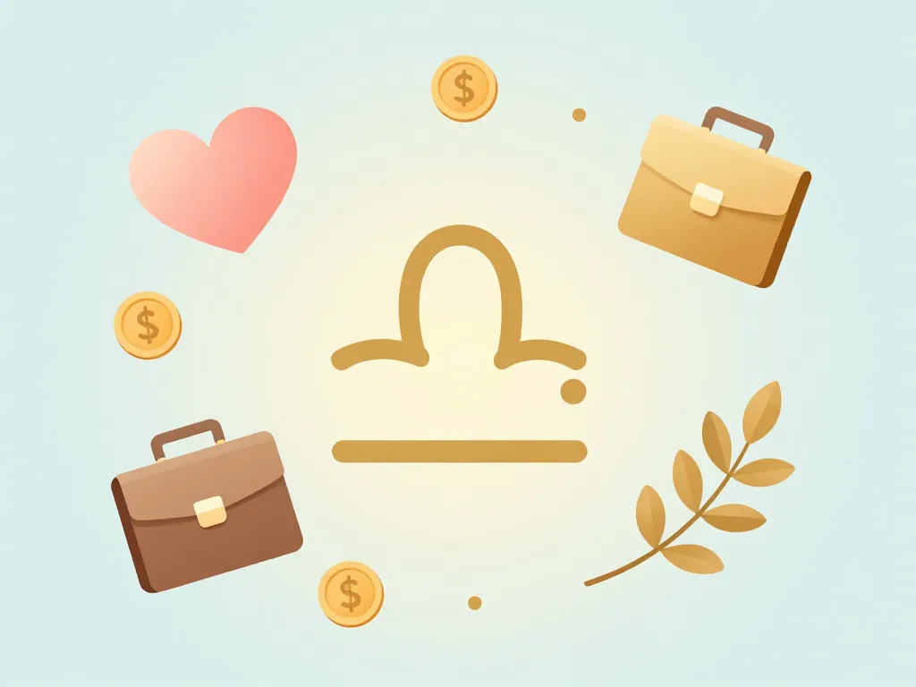 horoscope balance image amour travail santé argent