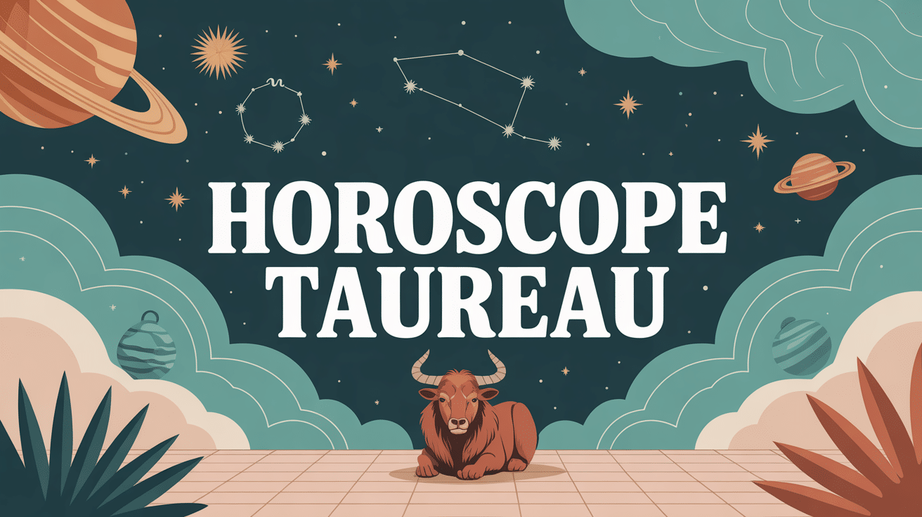 image horoscope taureau ambiance astrologique