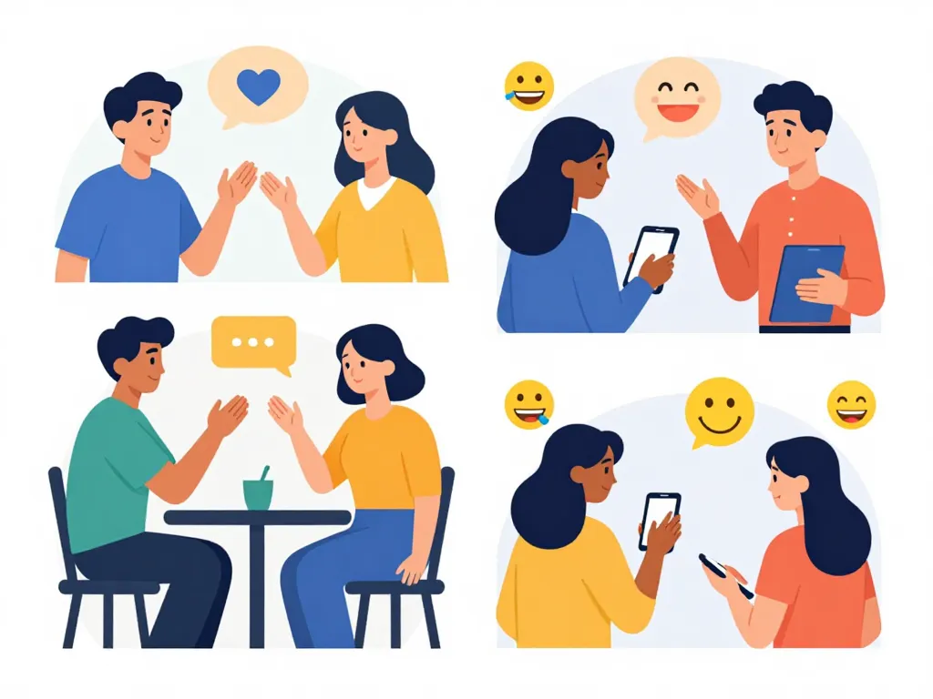 Illustration mashallah moderne quotidien réseaux sociaux