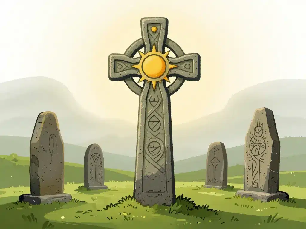 émergence croix celtique symboles histoire