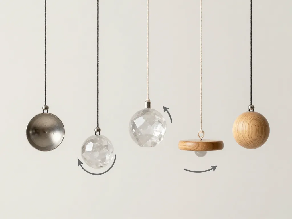 pendule oui non pendules materiaux schema