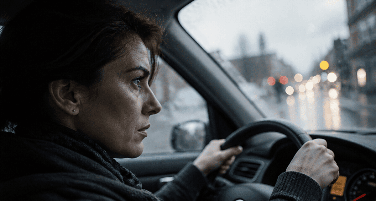 amaxophobie traitement femme stressée voiture