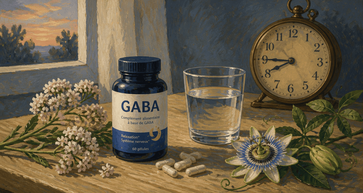 gaba effet au bout de combien de temps flacon gélules montre