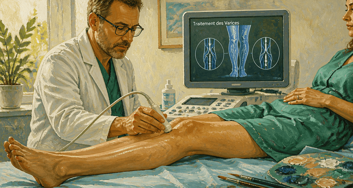 Varice comment les enlever écho-doppler jambes