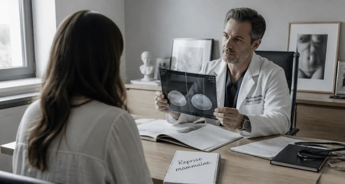 augmentation mammaire ratée consultation chirurgie