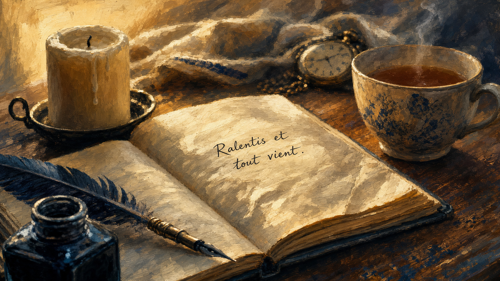 Citation prendre le temps : ralentir et savourer l’instant