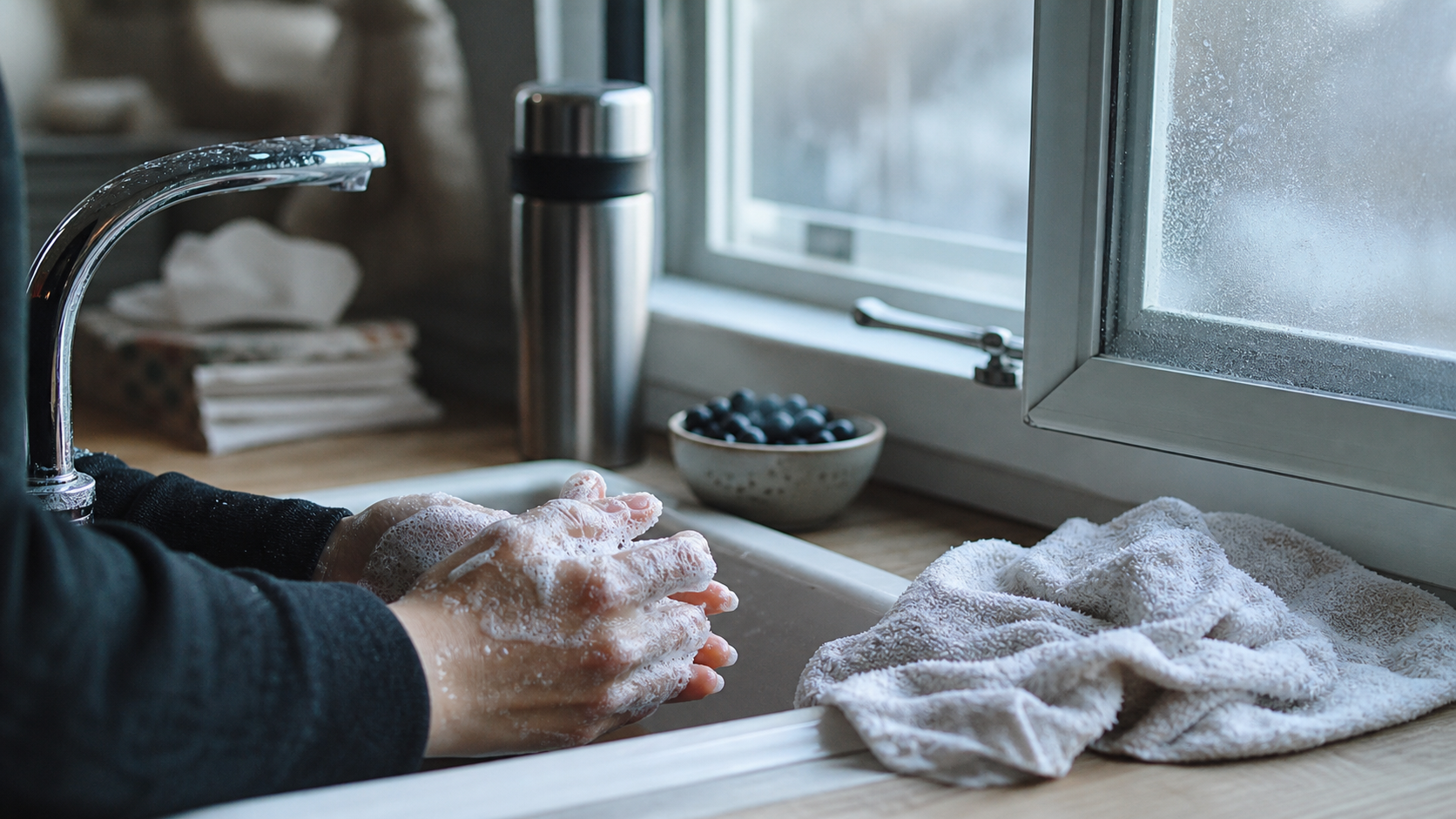 Comment ne pas tomber malade : lavage des mains pour éviter les virus