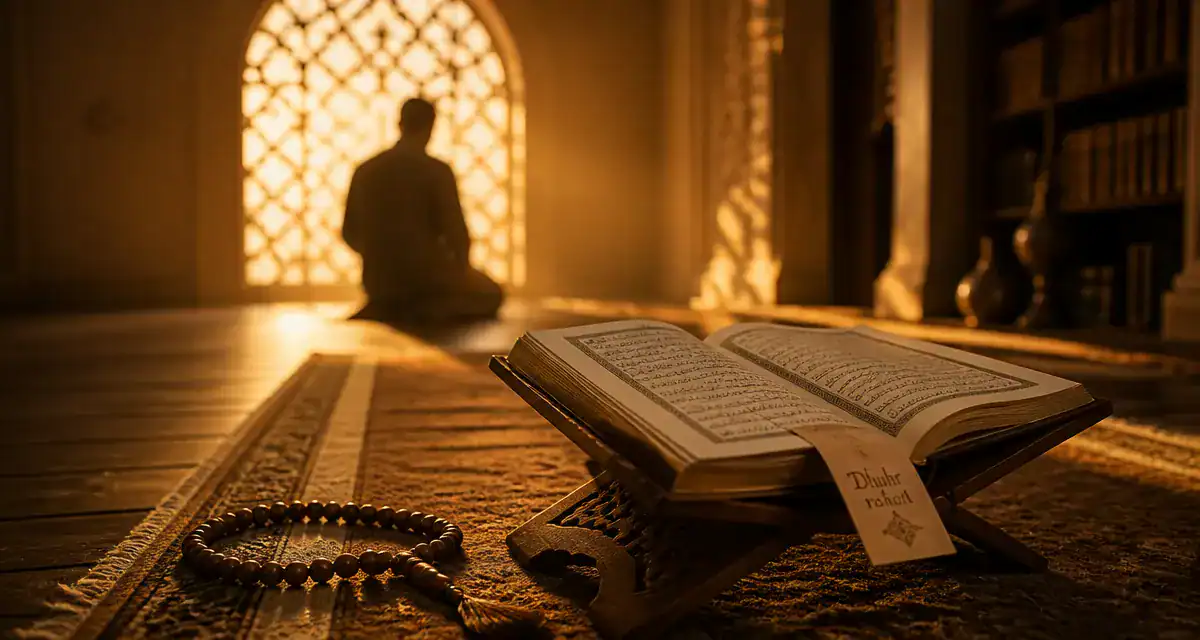 dhuhr rakat tapis coran misbaha