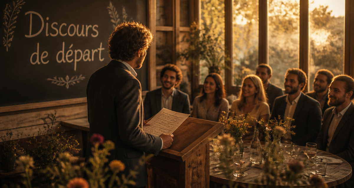 discours depart retraite salle chaleureuse