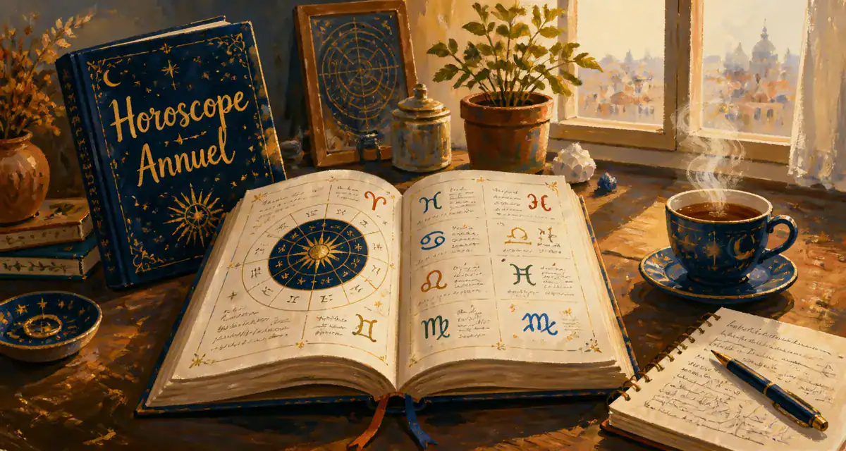 horoscope michele perras livre annuel sur bureau